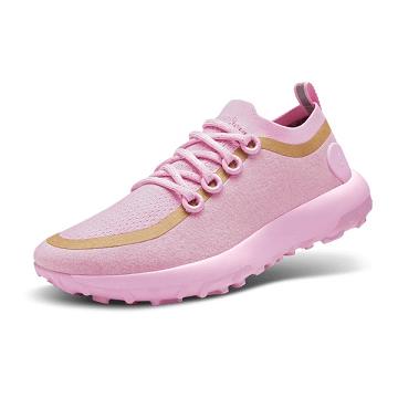 Men's Allbirds Trail Runner SWT Mizzles Waterproof Shoes Pink | NZ1243EB