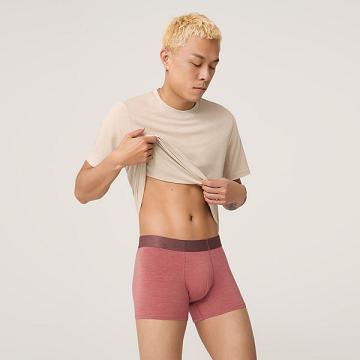 Men's Allbirds Trino® Trunk Underwear Red | NZ1279LI