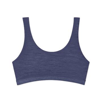 Women's Allbirds Trino® Bralette Underwear Blue | NZ1727DF