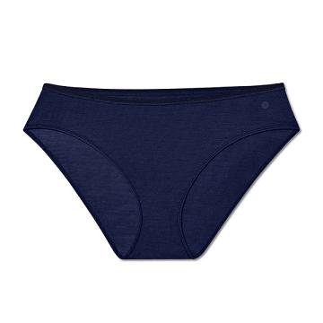 Women's Allbirds Trino® Brief Underwear Navy | NZ1725GS