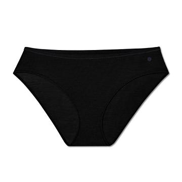 Women's Allbirds Trino® Brief Underwear Black | NZ1726FD