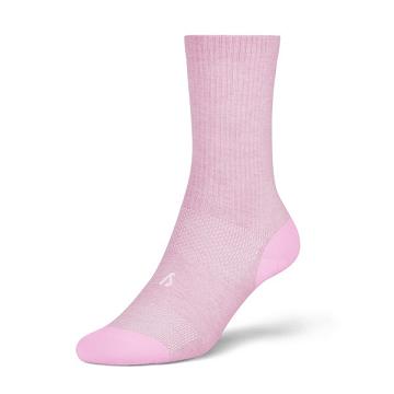 Women's Allbirds Trino® Sprinters Crew Socks Pink | NZ1797XY
