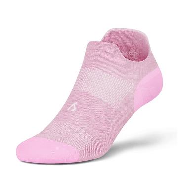 Women's Allbirds Trino® Sprinters Low Socks Pink | NZ1803GS